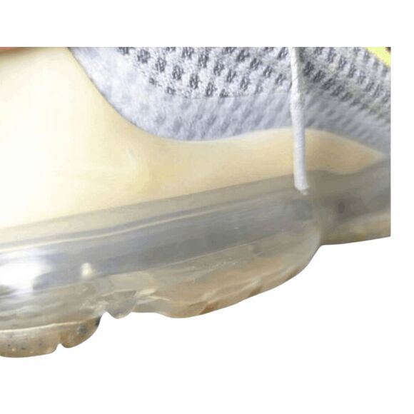 NIKE Air VaporMax 2021 Flyknit 'Wolf Grey Volt' Running Shoes Size 5.5Y/W7 - Picture 13 of 16